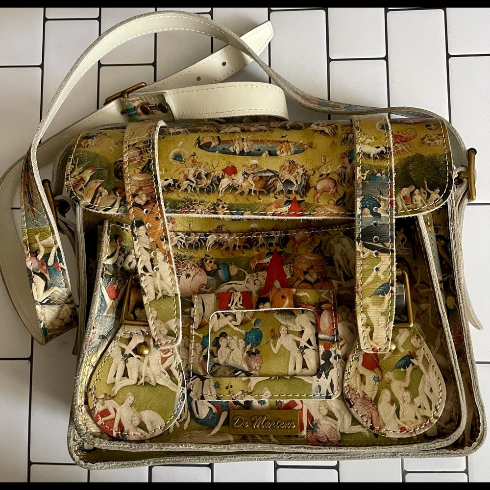 Rare Dr Martens Heaven Bosch Satchel Bag Purse
